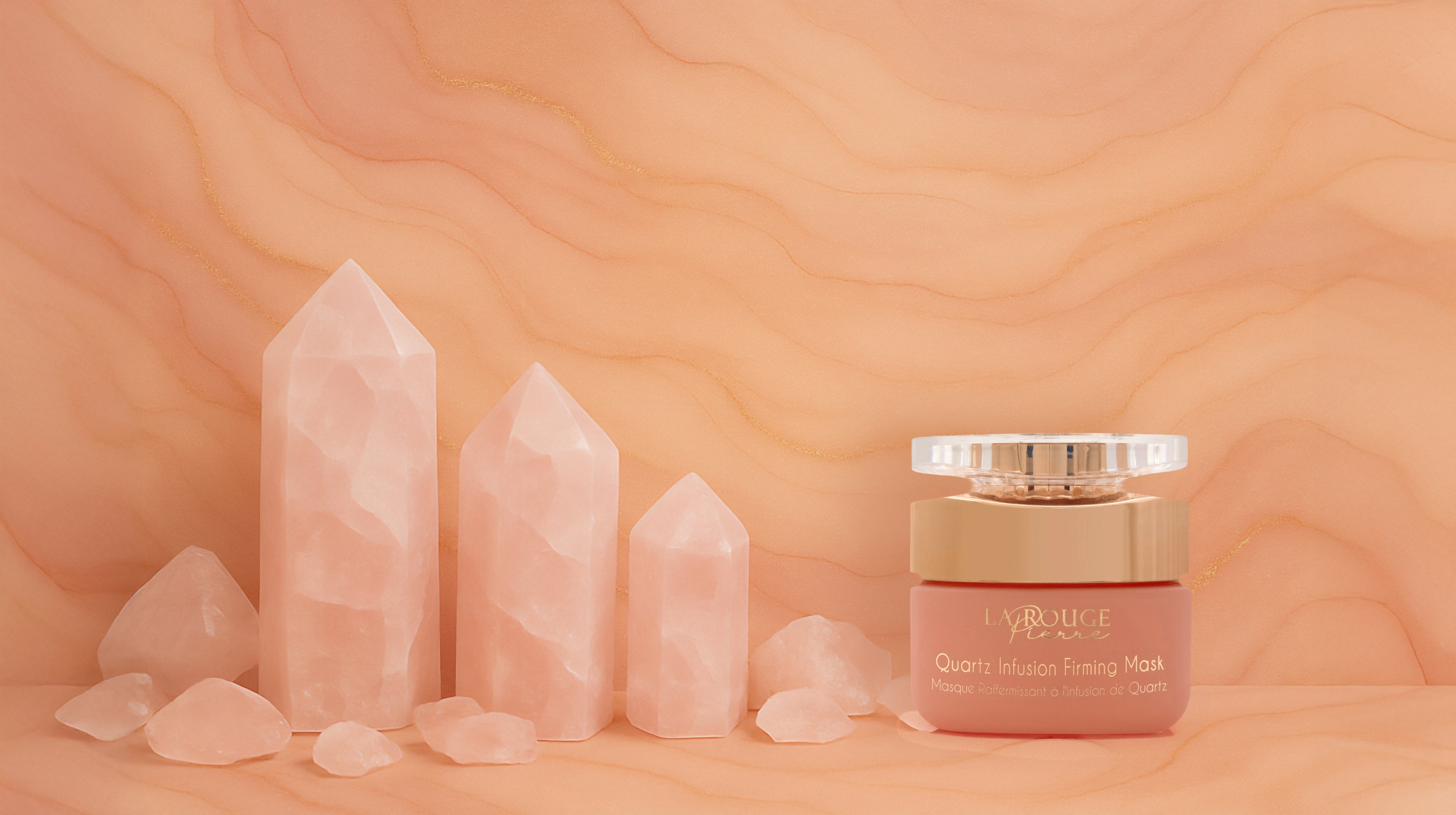 クオーツマスク　アイトリートメント　リフティングセラム Quartz Infusion Firming Mask – La Rouge Pierre